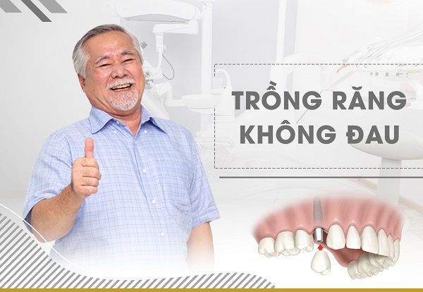 Giải pháp trồng răng implant không sợ đau