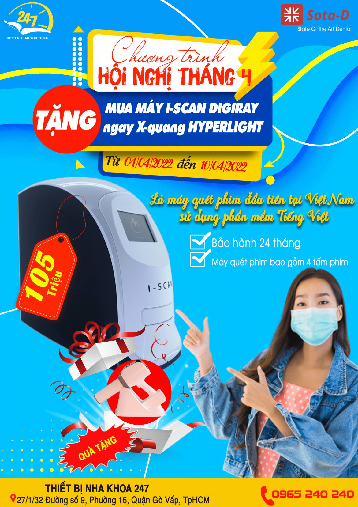 Chương trình Sale Hội nghị tháng 4