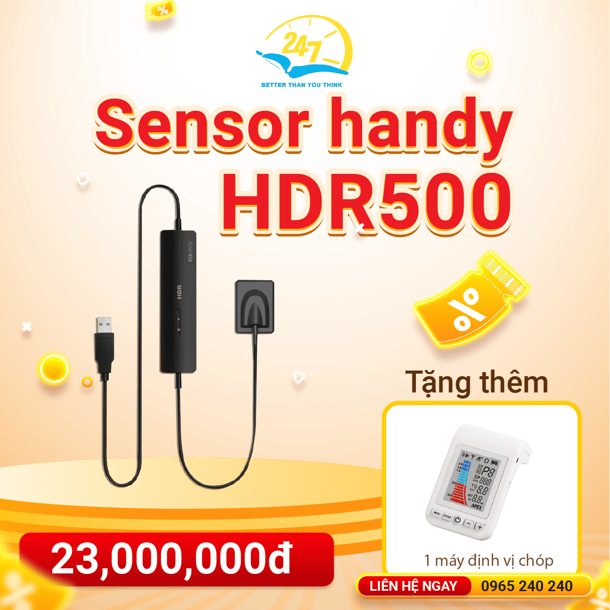 Ưu đãi sensor hdr-500