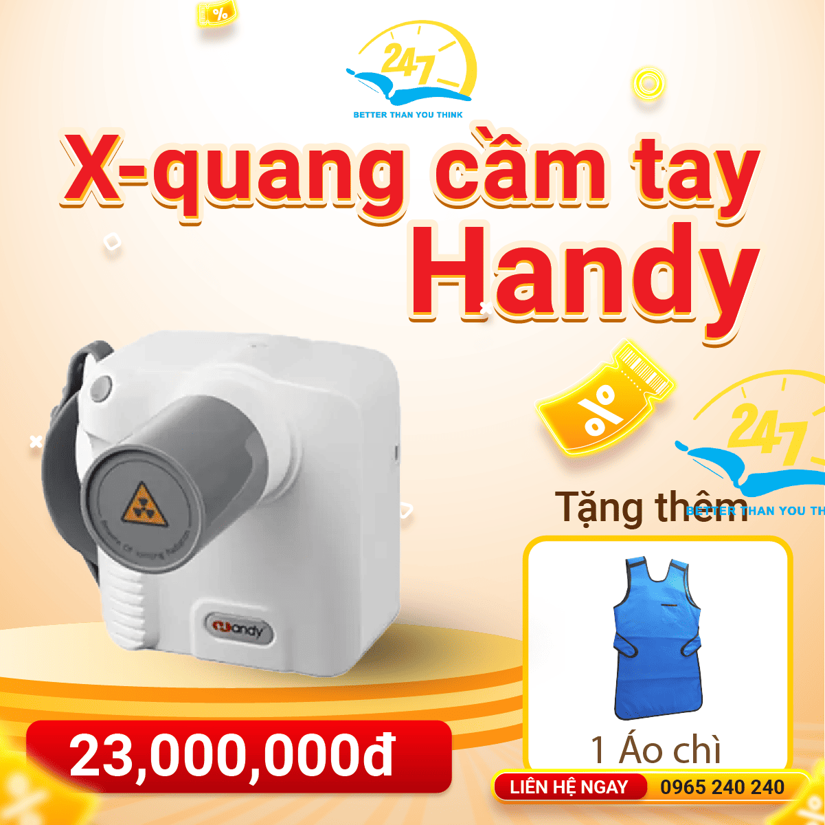 ưu đãi x-quang cầm tay handy